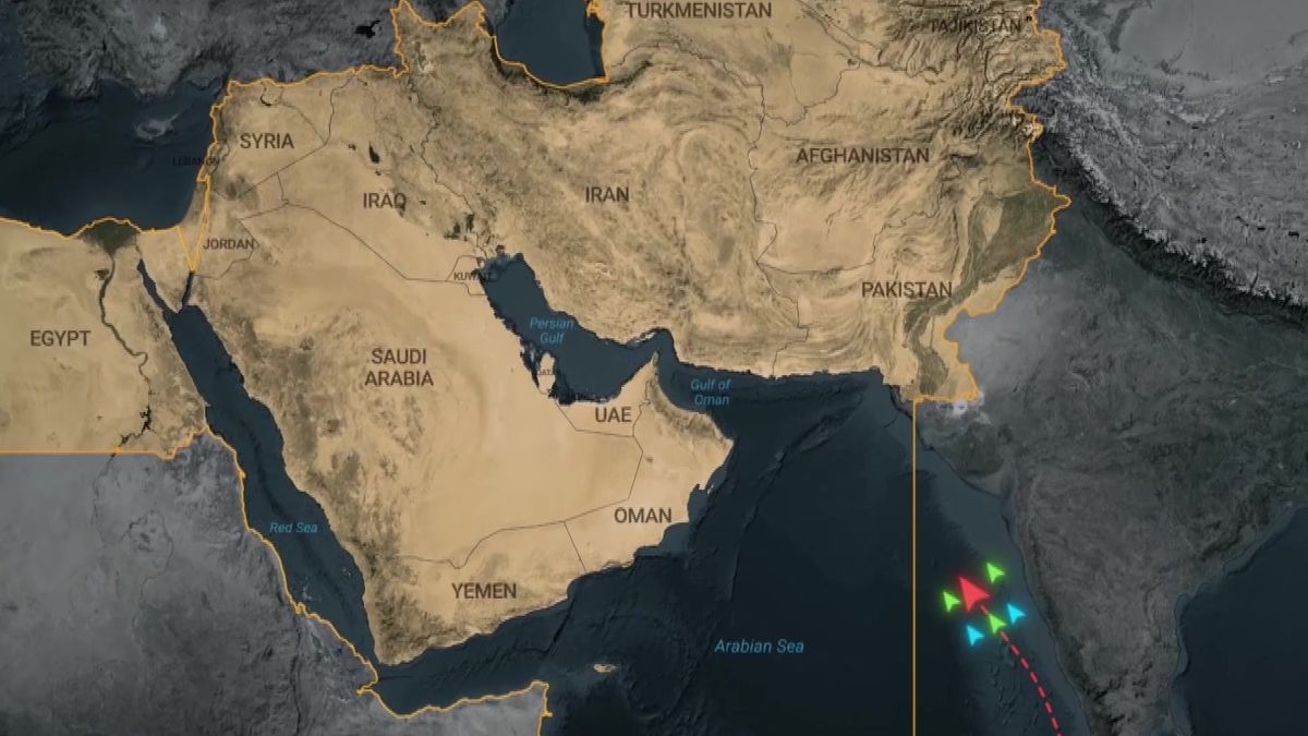 Plovoucí pevnost. Americká letadlová loď už operuje na Blízkém východě